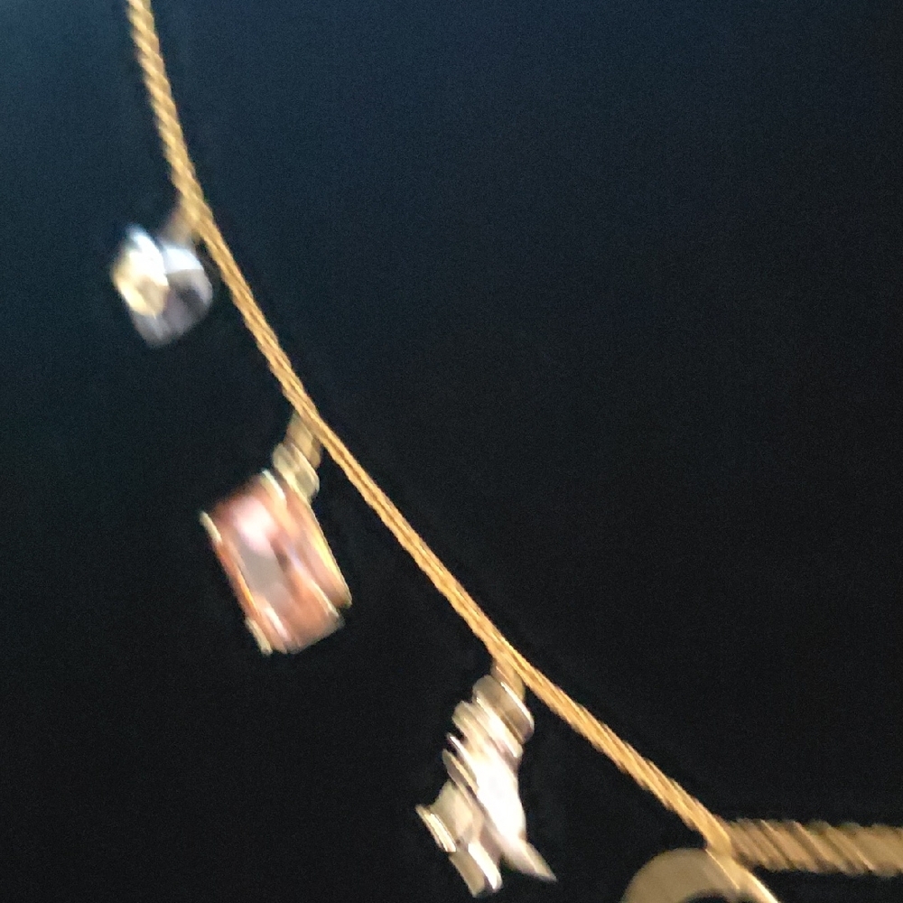 Coach Gold and Silver Charm Necklace‎ - Picture 5 of 7